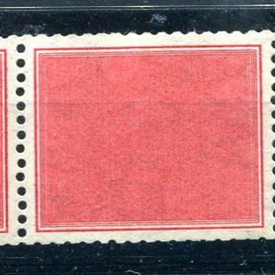 1937/49 KGVI red coil tester pair with selvedge. ...
