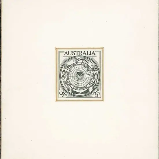 1954 3½d Australian Antarctic Research Expeditions ...