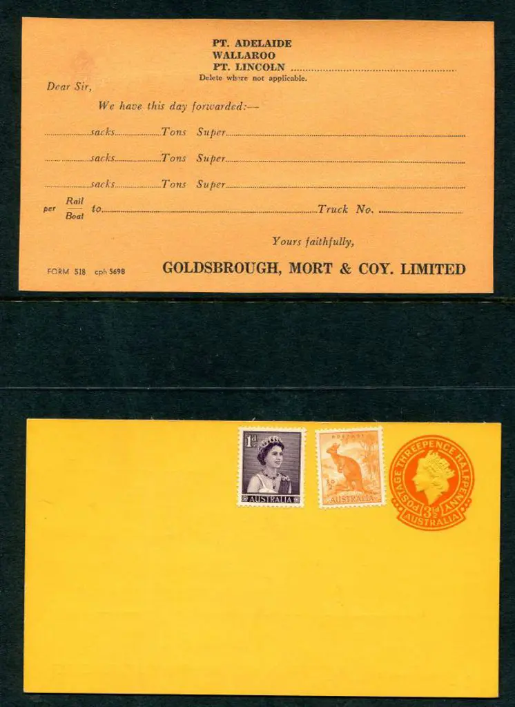 1956 3½d orange PTPO Postcard uprated by ½d ... Image 1++