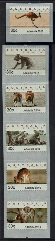 2016 "Adelaide 2016" imprinted Counter Printed ... Image 1++