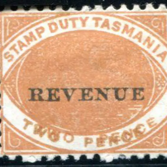 1900 2d Platypus with "Tas" wmk diagonally & perf ...