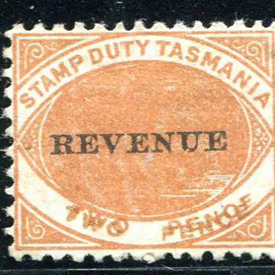 1900 2d Platypus with "Tas" wmk diagonally & perf ...