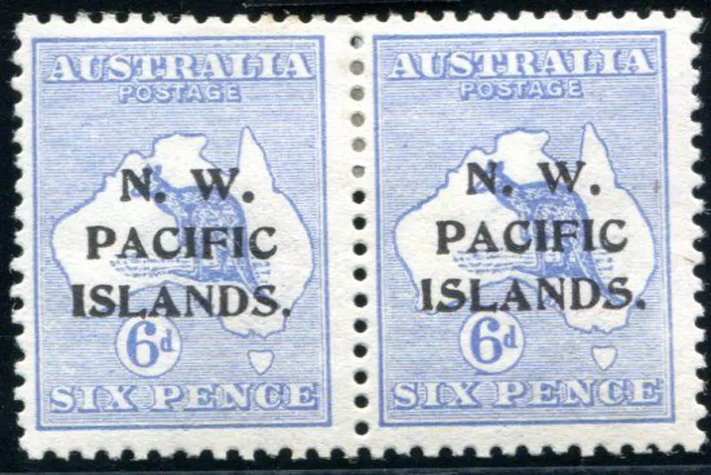 1915/16 6d ultramarine with transfer error ... Image 1++