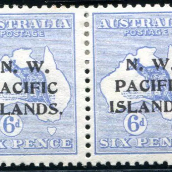 1915/16 6d ultramarine with transfer error ...