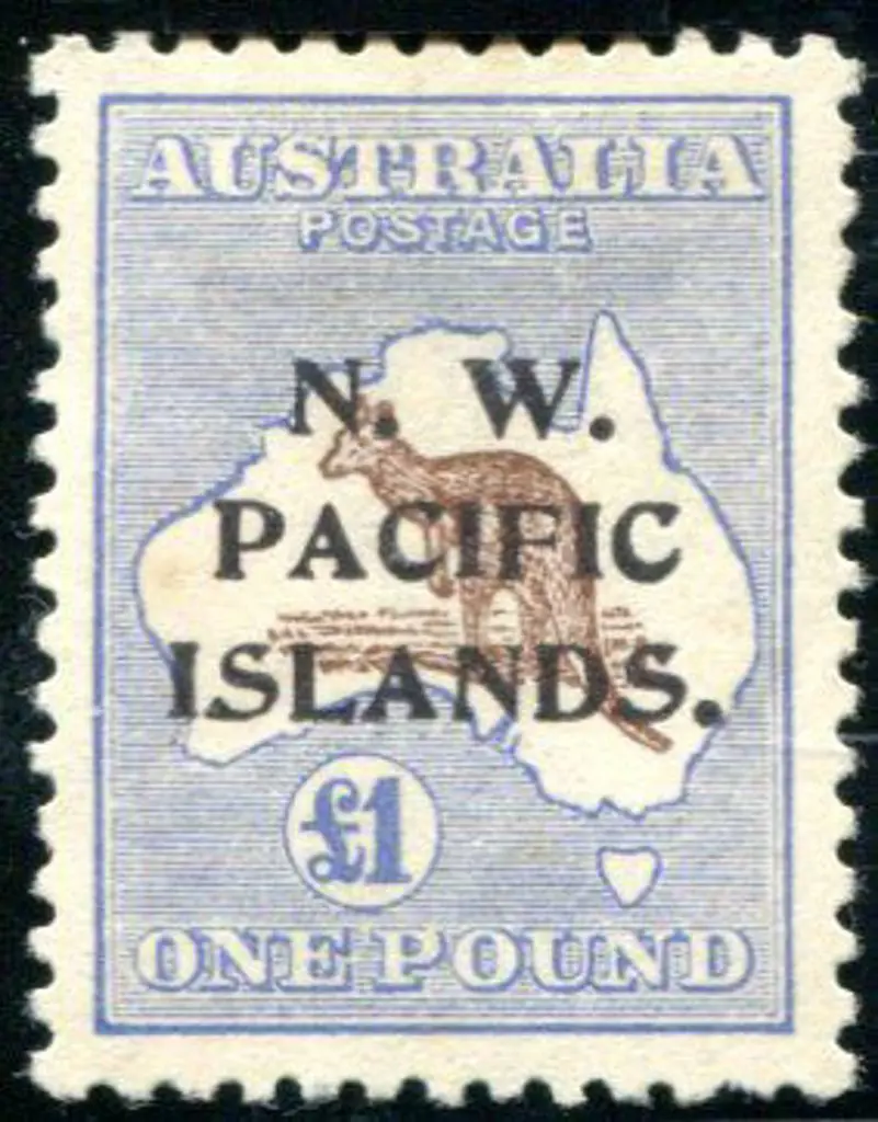 1915/16 £1 chocolate & dull blue with "N.W.P.I. ... Image 1++