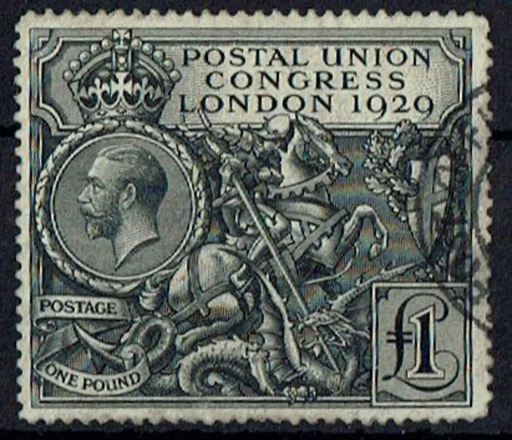 1929 £1 PUC. Fine used example with neat part cds ... Image 1++