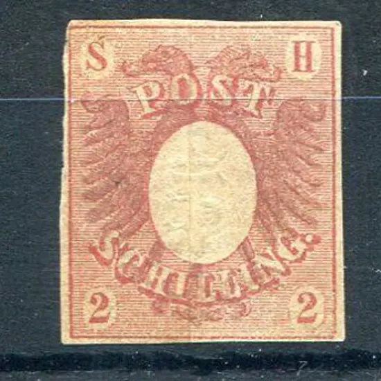 Germany-Schleswig & Holstein 1850 1s Prussian blue ...