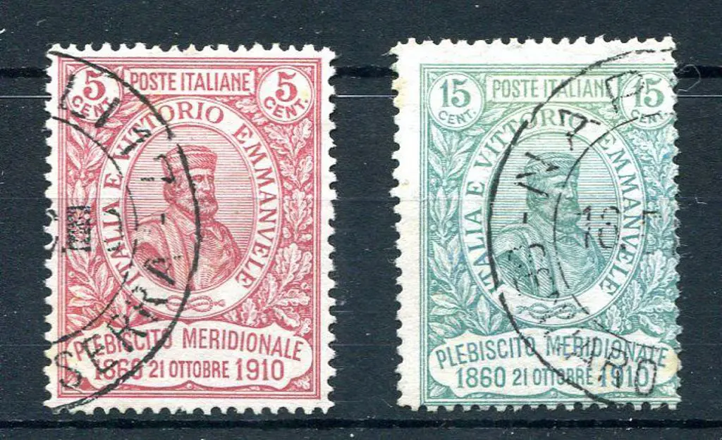 Italy 1910 National Plebiscite of Southern States. ... Image 1++