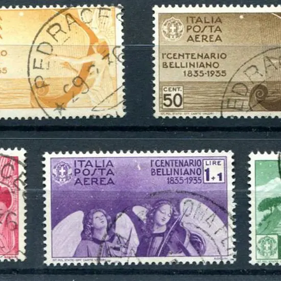 Italy 1935 Bellini Airs set of 4. Fine used. SG ...