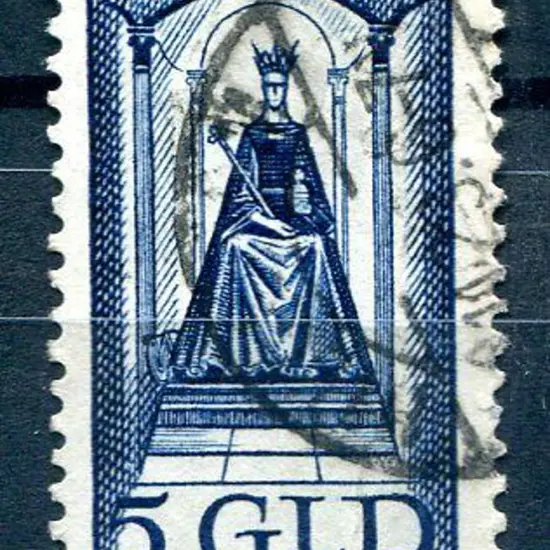 Netherlands 1923 5g blue Accession fine used. Mi. ...