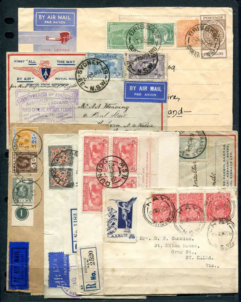 1926-1929 covers comprising 1926 AAS Hay to ... Image 1++