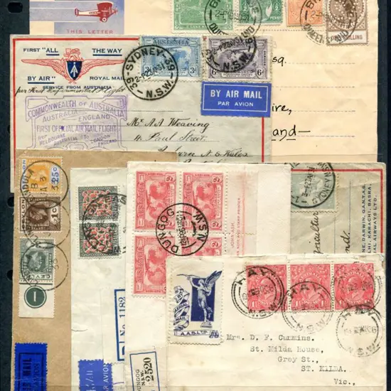 1926-1929 covers comprising 1926 AAS Hay to ...