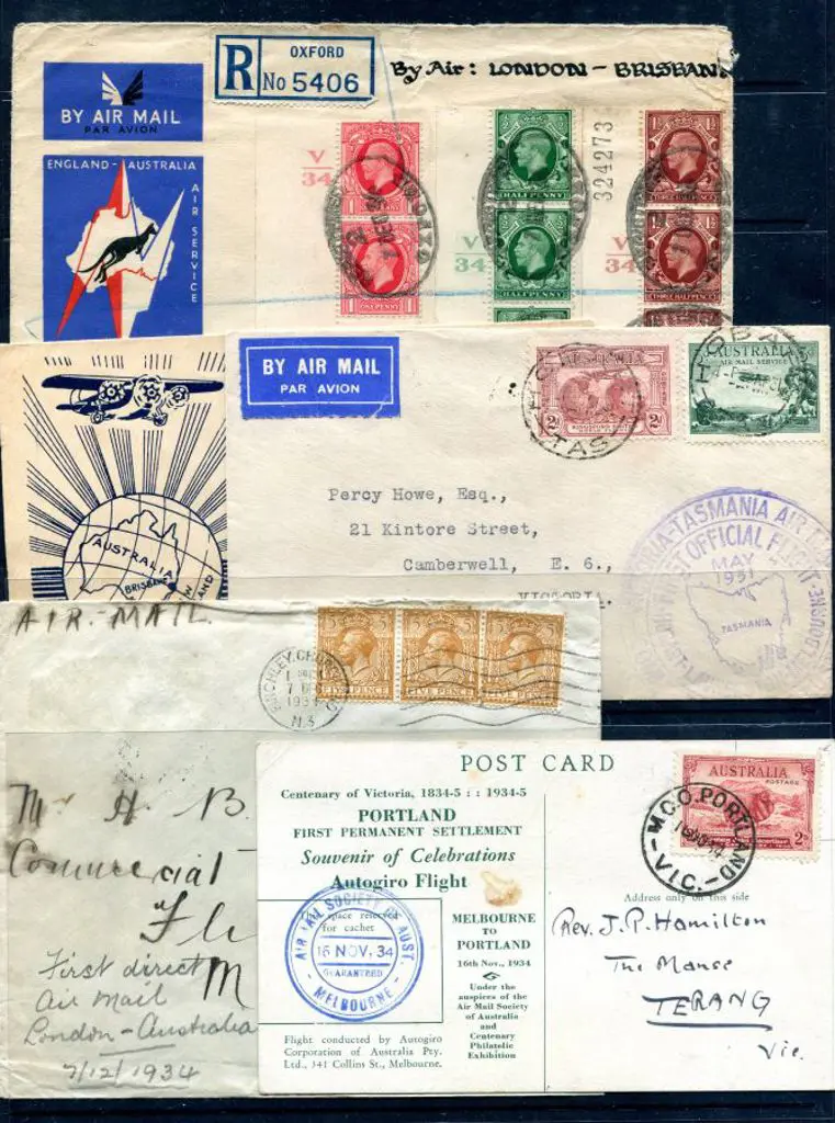 1931-1937 range noting 1931 (May) Hobart to ... Image 1++