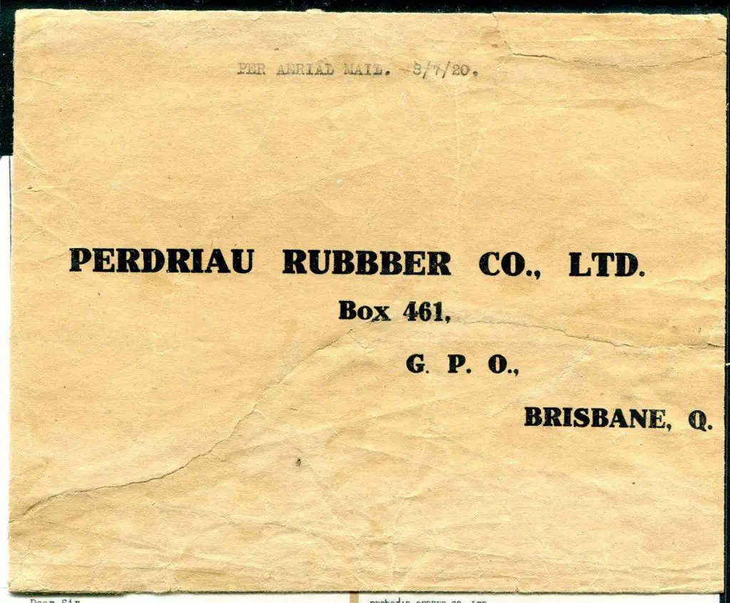 1920 (9th July) Sydney to Brisbane "Perdriau ... Image 1++