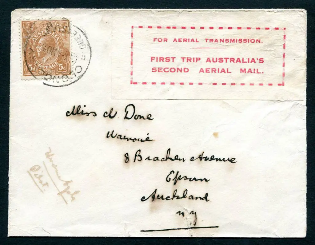 1922 (2nd Nov) ditto but with cover addressed to ... Image 1++