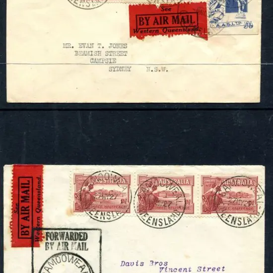 1925 (6th Nov) Camooweal to Sydney with Angel ...