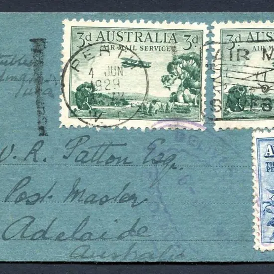 1929 (2nd June) Souvenir homemade card for this ...