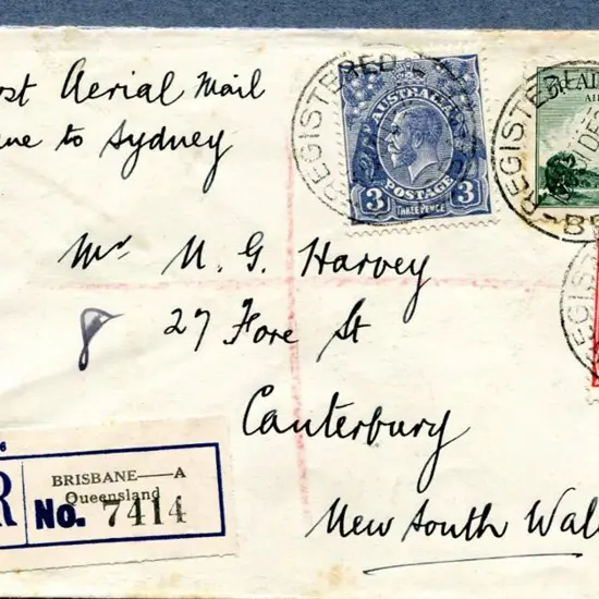 1930 (1st Jan) ditto & also registered with 3d ...