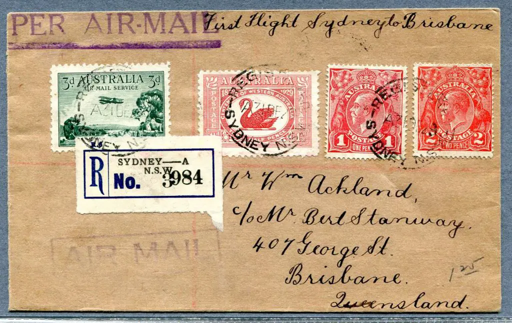 1930 (1st Jan) ditto but Registered cover bearing ... Image 1++
