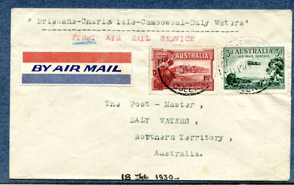 1930 (19th Feb) Camooweal to Daly Waters by ... Image 1++