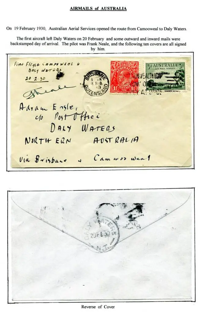 1930 (19th Feb) ditto originating in Brisbane on ... Image 1++