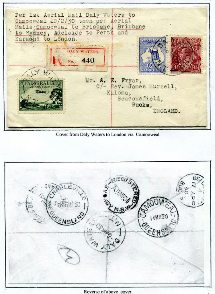 1930 (19th Feb) ditto & onwards to Brisbane, then ... Image 1++