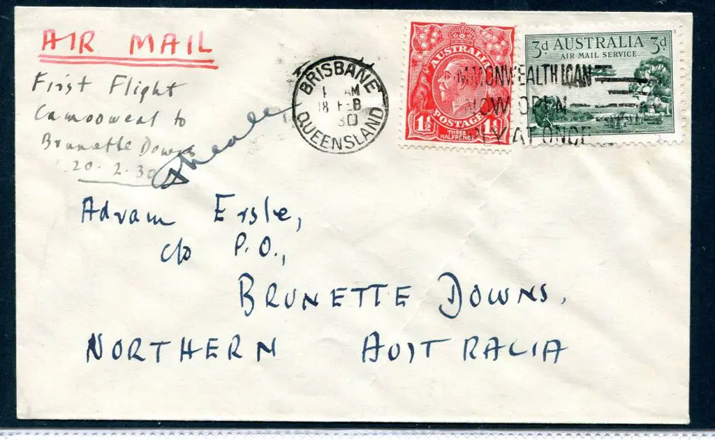 1930 (19th Feb) Camooweal to Brunette Downs on ... Image 1++