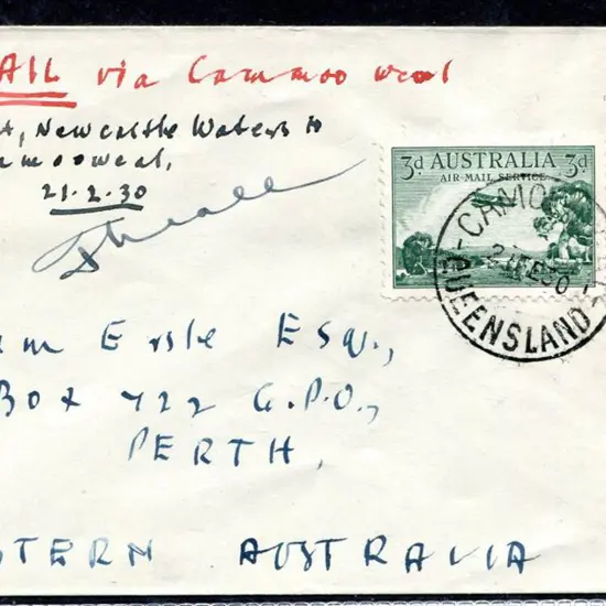 1930 (19th Feb) Newcastle Waters to Camooweal ...