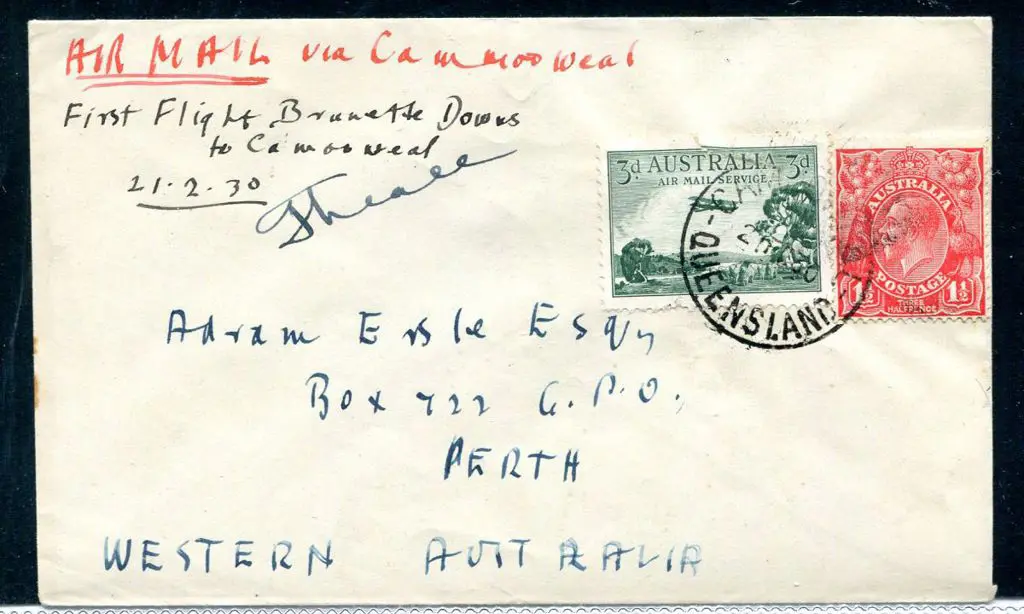 1930 (19th Feb) As above. AAMC 152a, Cat. $400 Image 1++