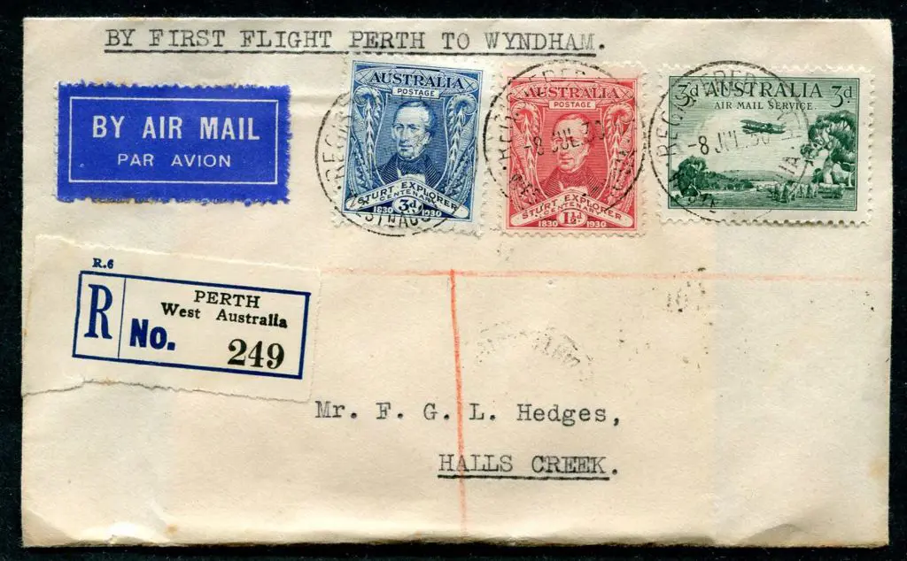 1930 (13th July) Perth to Hall's Creek. AAMC 165a, ... Image 1++