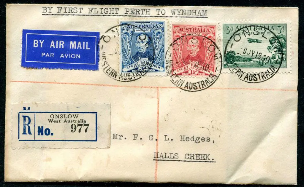 1930 (13th July) Onslow to Hall's Creek. AAMC ... Image 1++
