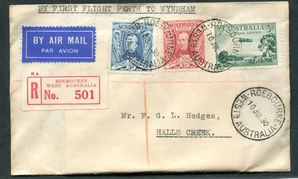 1930 (13th July) Roebourne to Hall's Creek. AAMC ... Image 1++