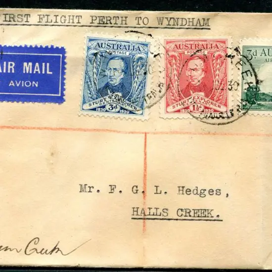 1930 (13th July) Whim Creek to Hall's Creek. Not ...