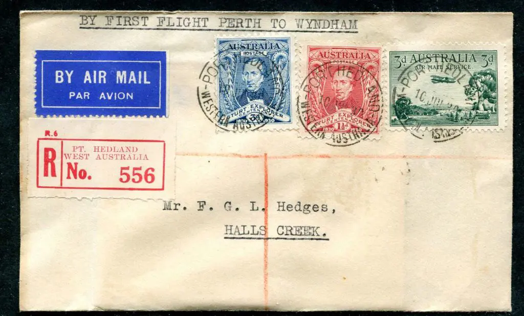 1930 (13th July) Port Hedland to Hall's Creek. ... Image 1++