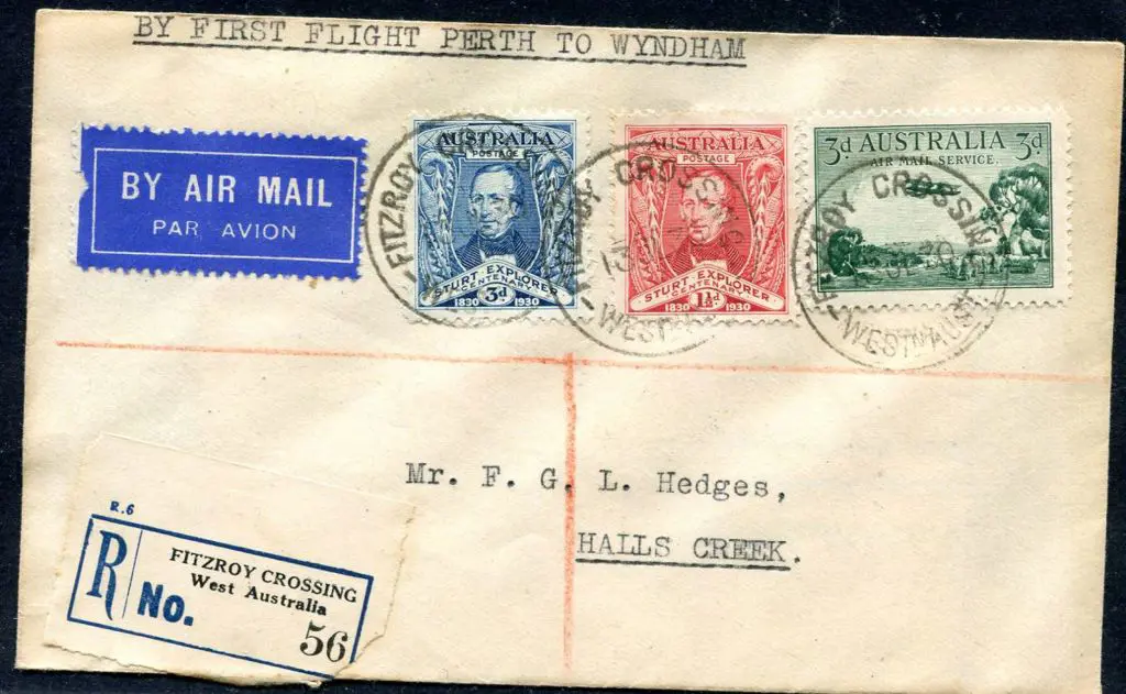 1930 (13th July) Fitzroy Crossing to Hall's Creek. ... Image 1++