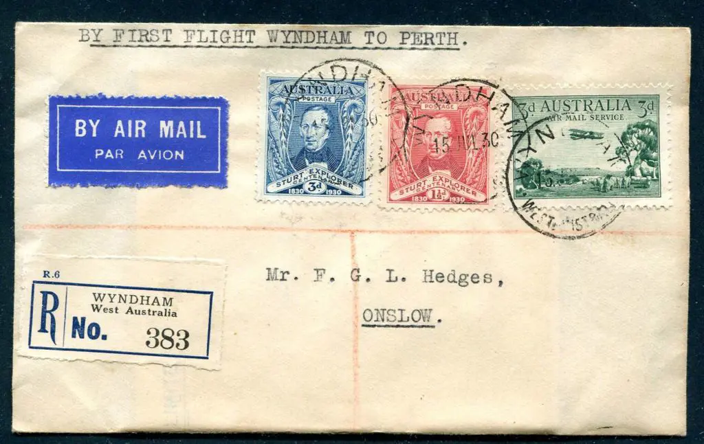 1930 (13th July) Wyndham to Onslow with 20 JY 1930 ... Image 1++