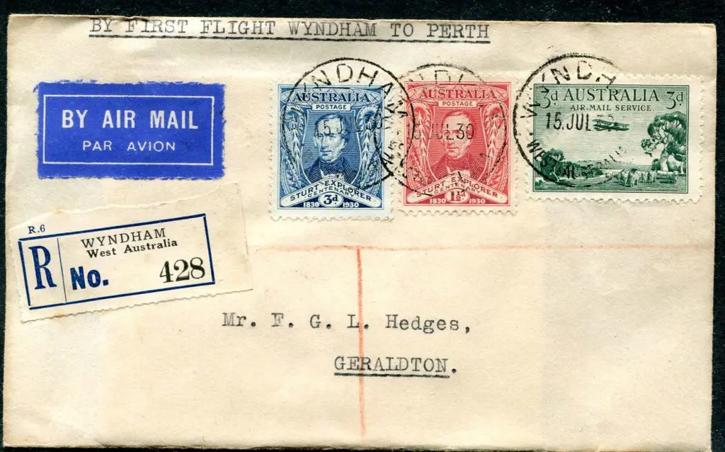 1930 (13th July) Wyndham to Geraldton with 21 JL ... Image 1++
