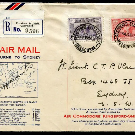 1931 (19th Mar) ditto & again Elizabeth St ...