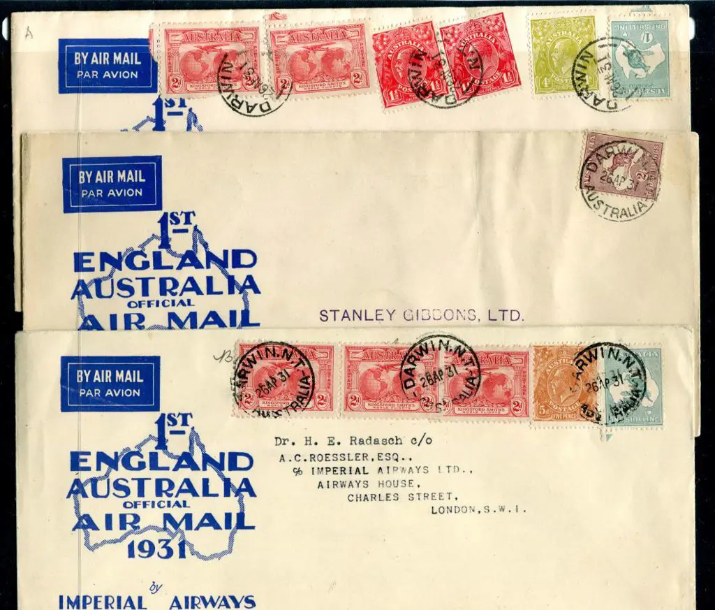 1931 (23rd Apr) ditto but 3 covers all on the ... Image 1++