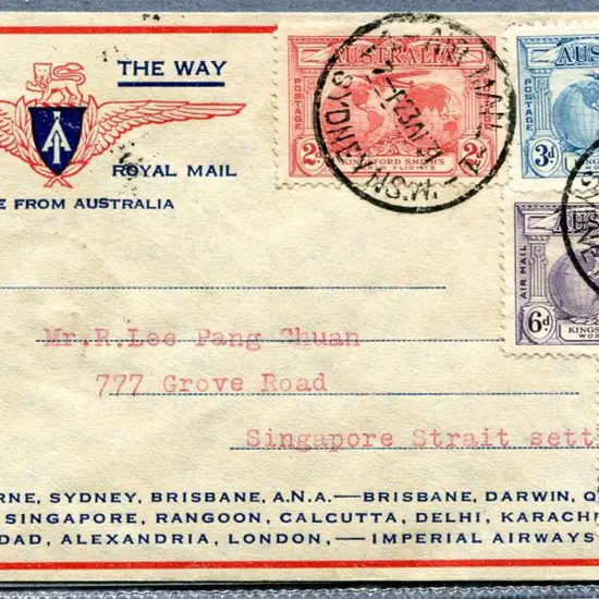 1931 (23rd Apr) ditto but with full set of KS & ...