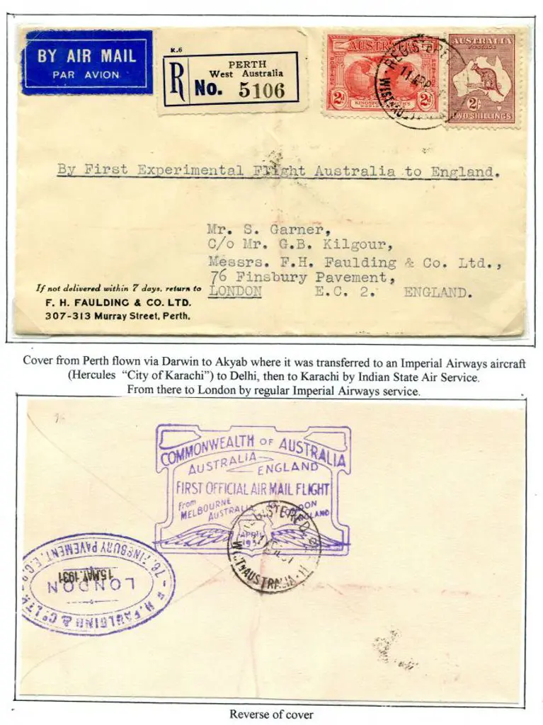 1931 (23rd Apr) ditto with "By First Experimental ... Image 1++