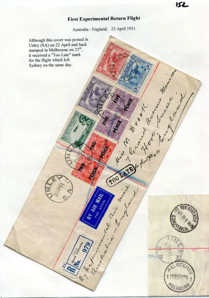 1931 (23rd Apr) Intended for the "By First ... Image 1++