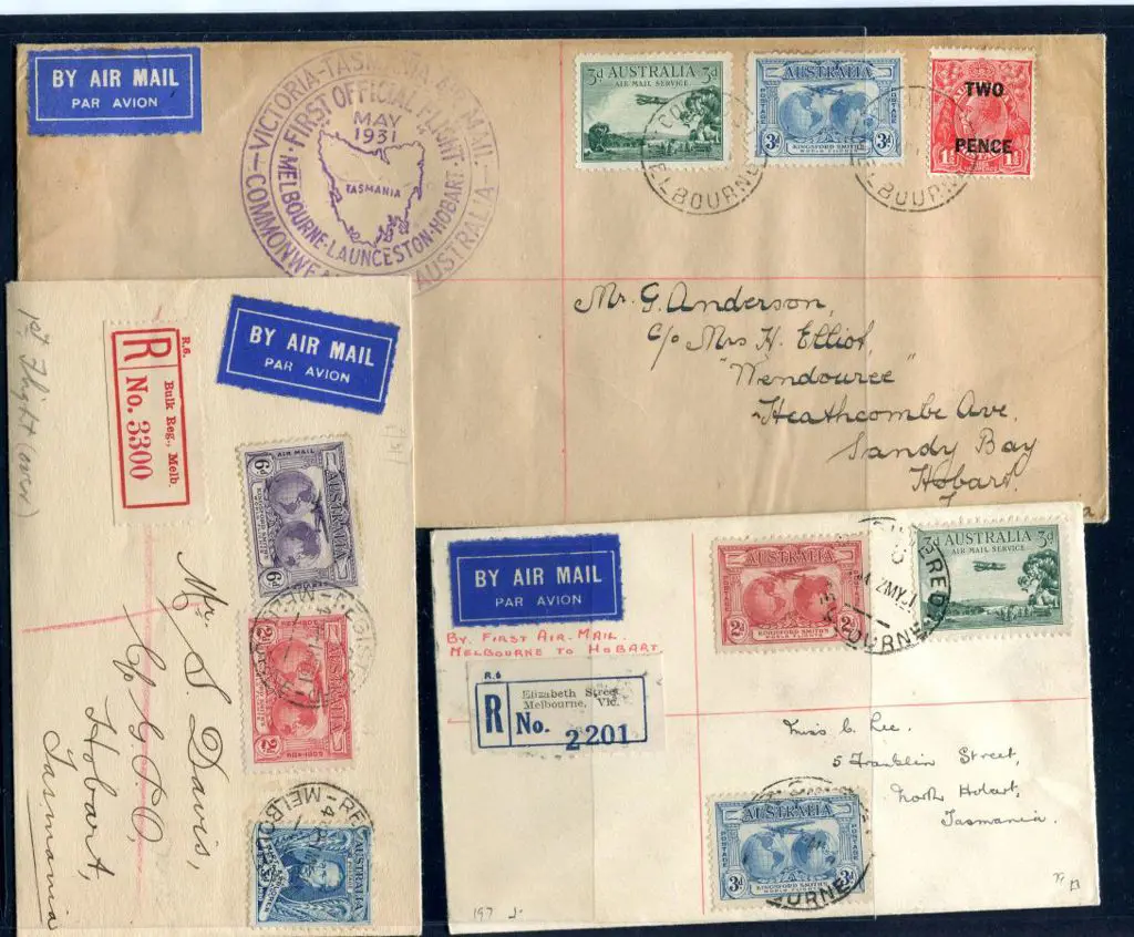 1931 (1st-2nd May) ditto but with 3 different ... Image 1++