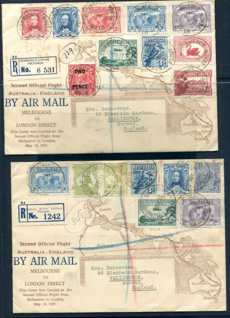 1931 (15th May) Australia to England Second ... Image 1++