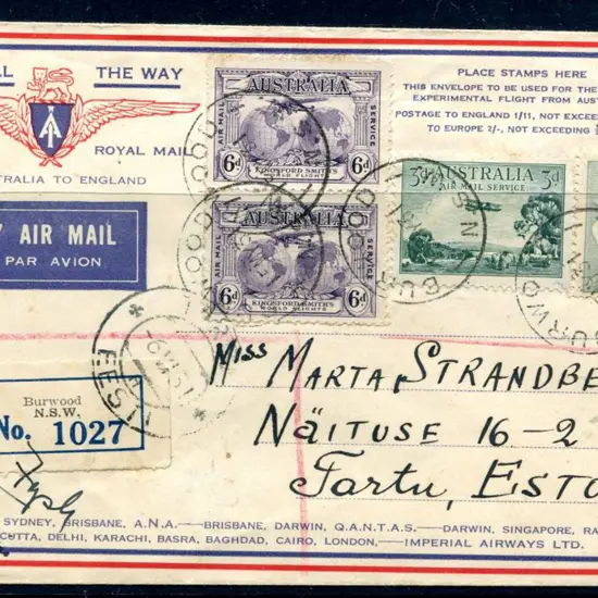 1931 (15th May) ditto & also registered (Burwood, ...
