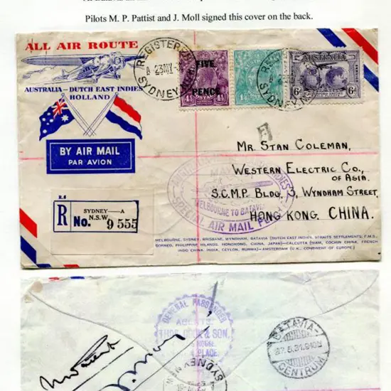1931 (22nd May) ditto but then back to Hong Kong. ...