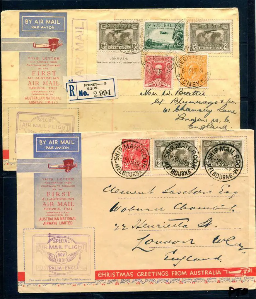 1931 (19th Nov) ditto but x 4, each with a pair of ... Image 1++