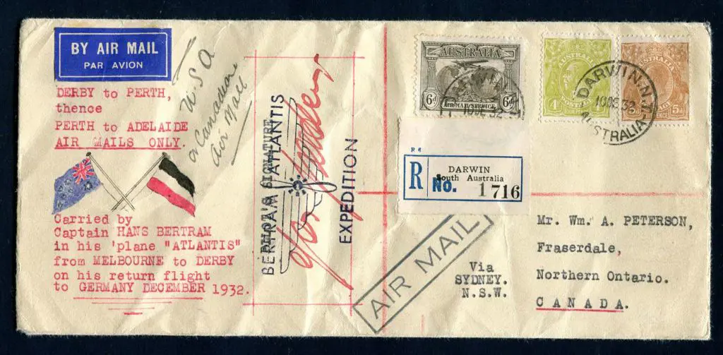 1932 (2nd Jan) Bertram Atlantis Expedition Darwin ... Image 1++
