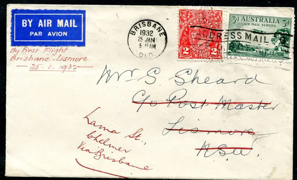 1932 (25th Jan) Brisbane to Lismore by New England ... Image 1++