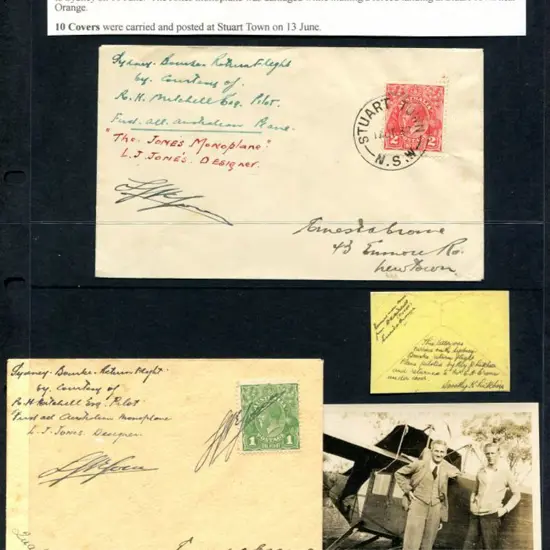 1932 (5th June) Sydney to Bourke & return. Two ...